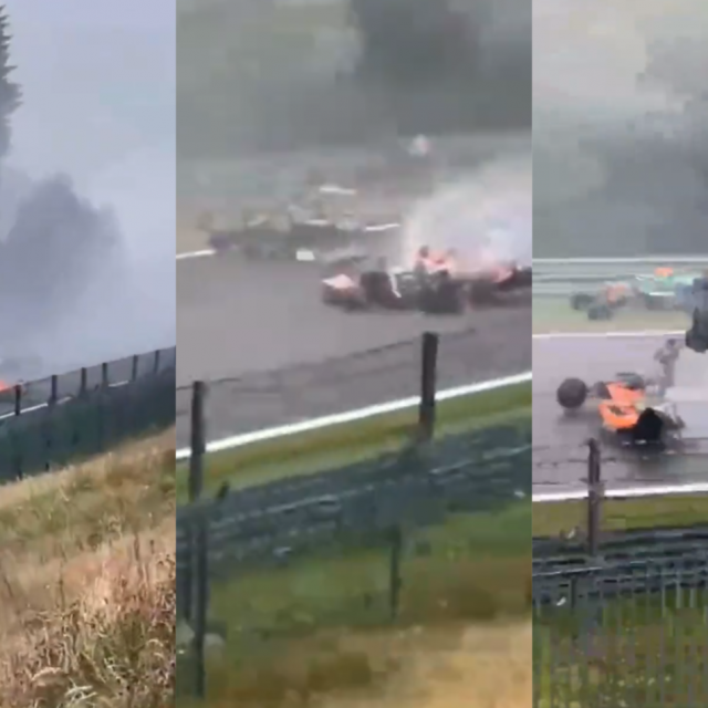 F1 nesreća u Belgiji