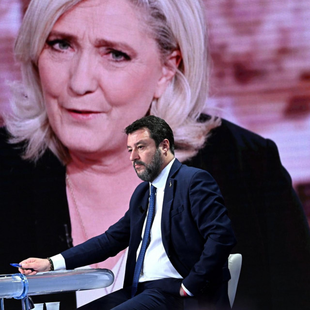 &lt;p&gt;Matteo Salvini i Marine Le Pen (u pozadini)&lt;/p&gt;