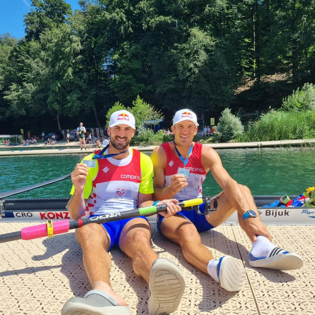 Martin i Valent Sinković iz Luzerna donose srebro, svoju već 29. medalju u Svjetskom kupu