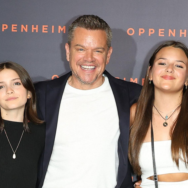 &lt;p&gt;Matt Damon et ses filles Stella et Gia&lt;/p&gt;
