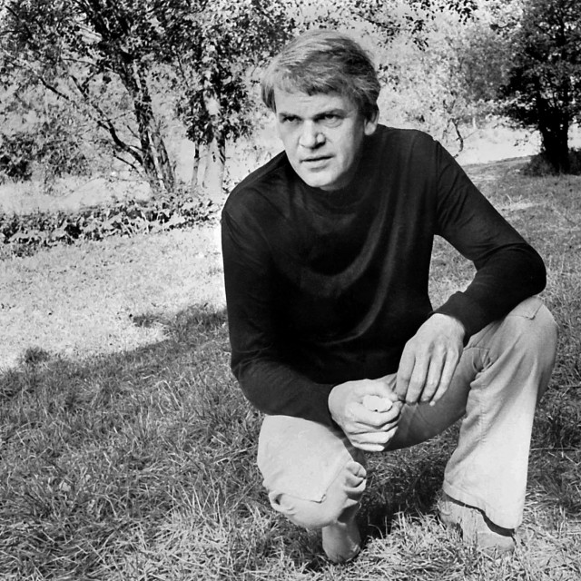 Milan Kundera 1973. u Pragu