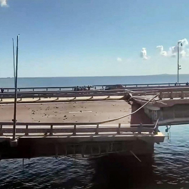 Oštećeni Krimski most