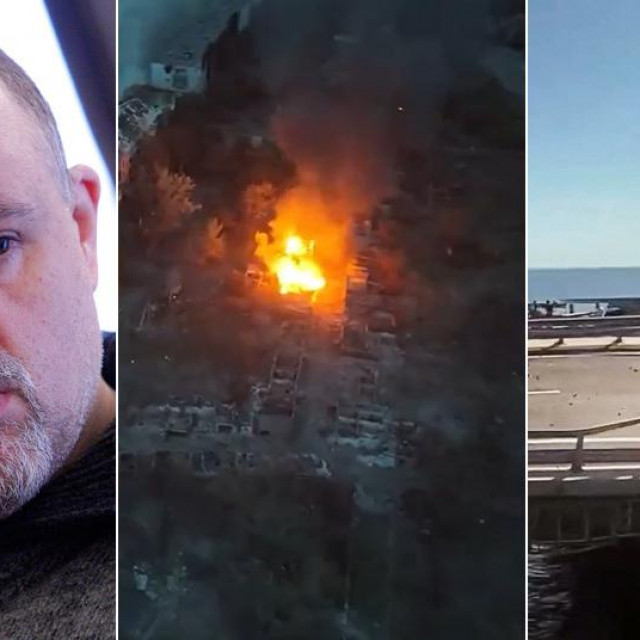 Igor Tabak, eksplozija kod Bahmuta (ilustrativna fotografija), Oštećeni Krimski most