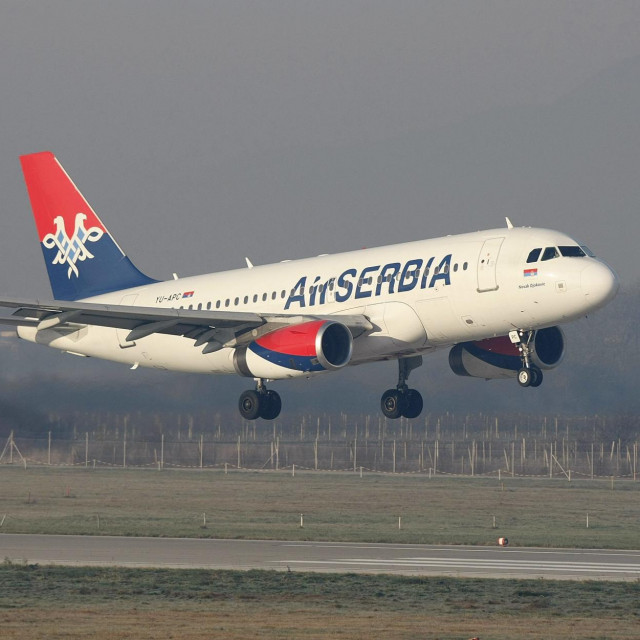&lt;p&gt;Zrakoplov Air Serbia&lt;/p&gt;