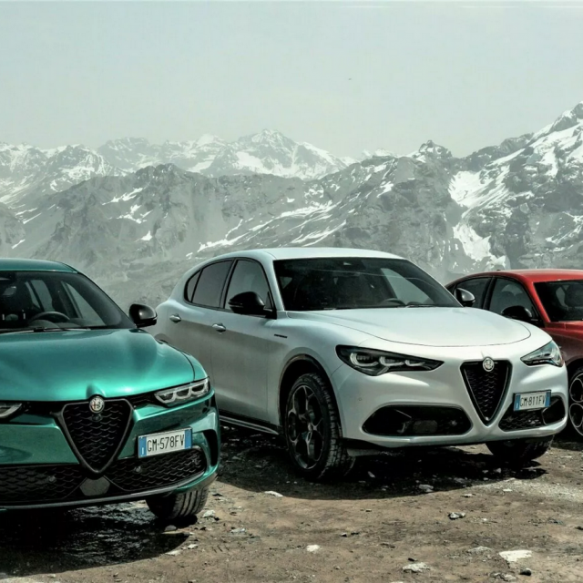 &lt;p&gt;Alfa Romeo Tonale, Stelvio i Giulia&lt;/p&gt;