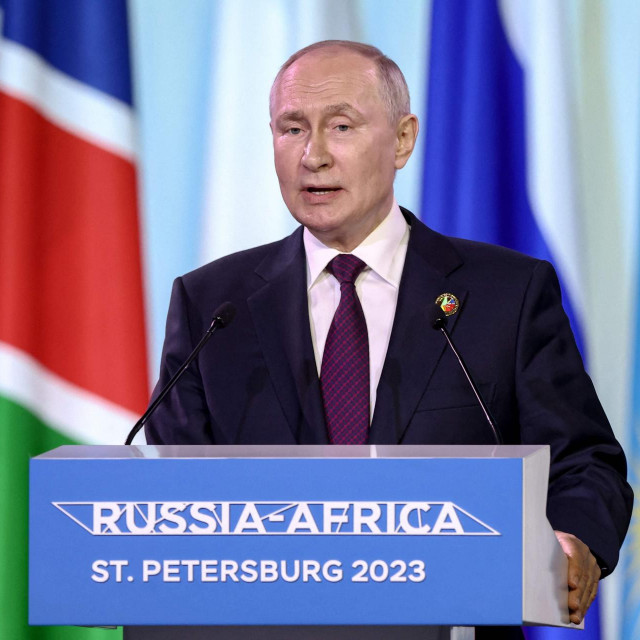 Vladimir Putin na Rusko-afričkom forumu u Sankt Petersburgu