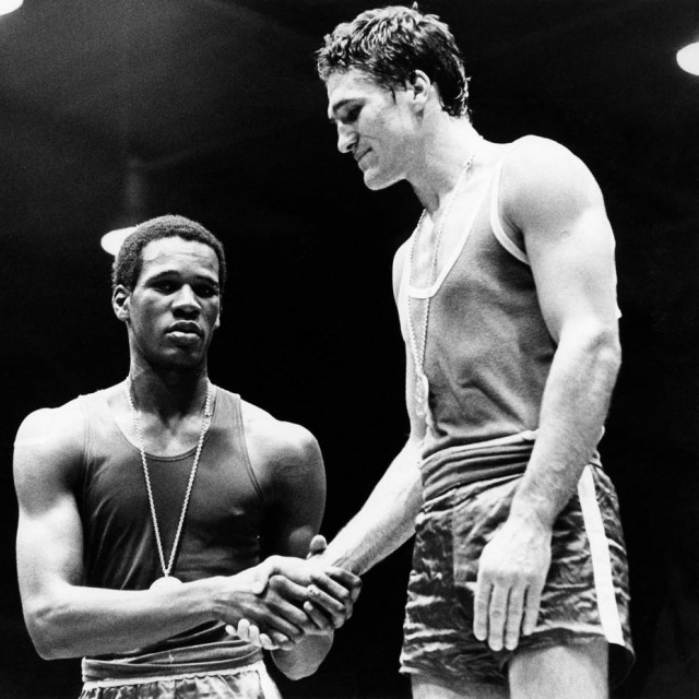 &lt;p&gt;Picture taken on September 10, 1972 at Munich showing the handshake between Yugoslavian Heavyweight boxer Mate Parlov (R) and Cuban boxer Gilberto Carrillo at the end of the final of the Boxe tournament as part of the Munich Olympic Games. Parlo,Image: 436821002, License: Rights-managed, Restrictions:, Model Release: no, Credit line: AFP/AFP/Profimedia&lt;/p&gt;