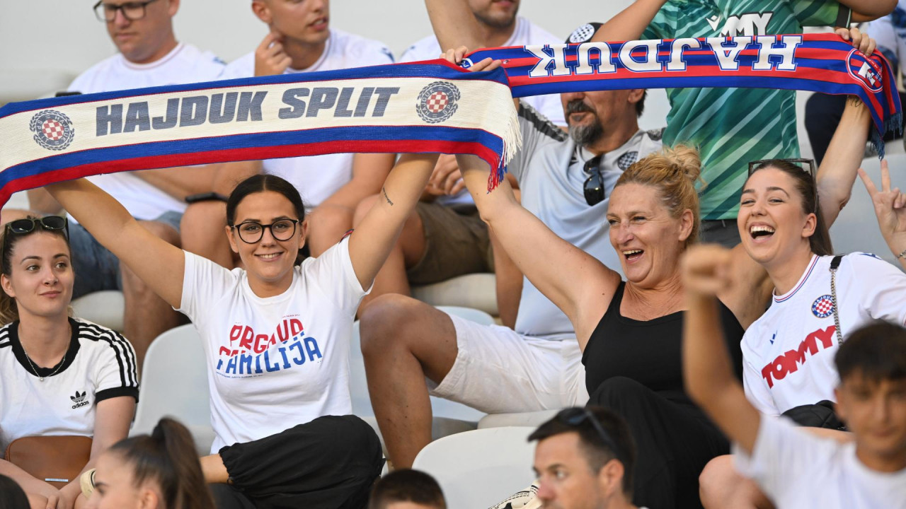 HNK Hajduk Split on X: Kraj prvog dijela na Poljudu: Hajduk