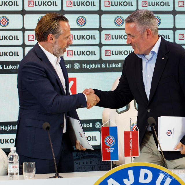 &lt;p&gt;Hajduk je potpisao sponzorski ugovor s tvrtkom LUKOIL&lt;/p&gt;
