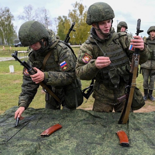 Ruski vojnici, ilustracija