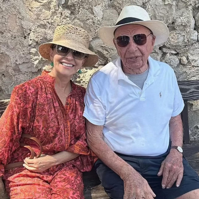 Rupert Murdoch i nova ljubav Elena Žukova, znanstvenica i majka Daše Žukove, koja je bila udana za Romana Abramoviča
