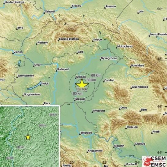 Potres u Mađarskoj