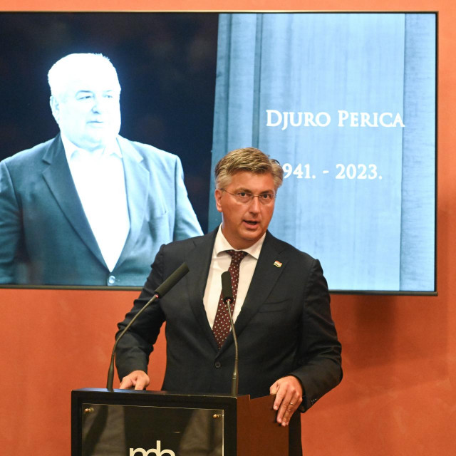 Andrej Plenković na komemoraciji u povodu smrti Đure Perice