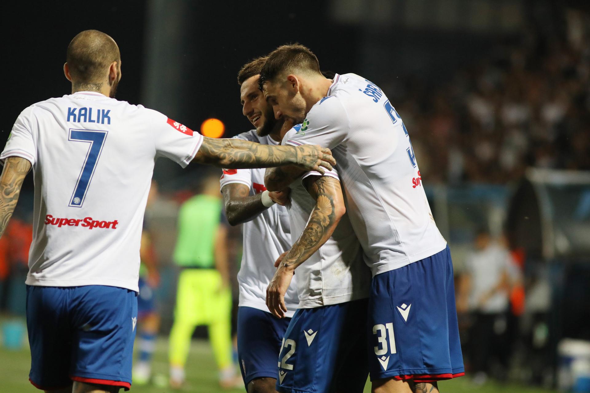FOTO Hajduk s igračem više pobijedio nogometaše Varaždina pred