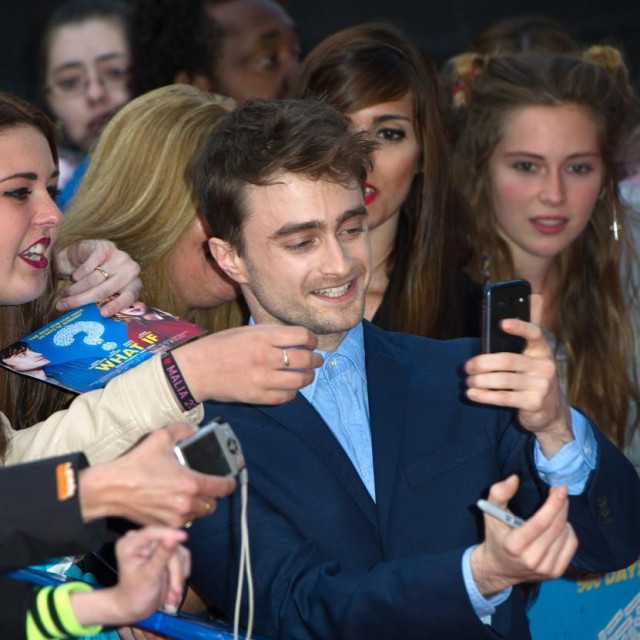 &lt;p&gt; Daniel Radcliffe s fanovima&lt;/p&gt;