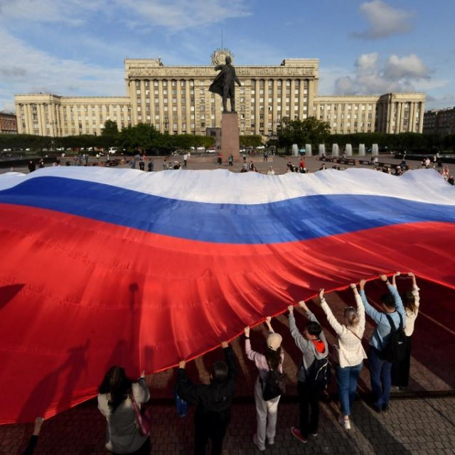 Dan nacionalne zastava u Moskvi
