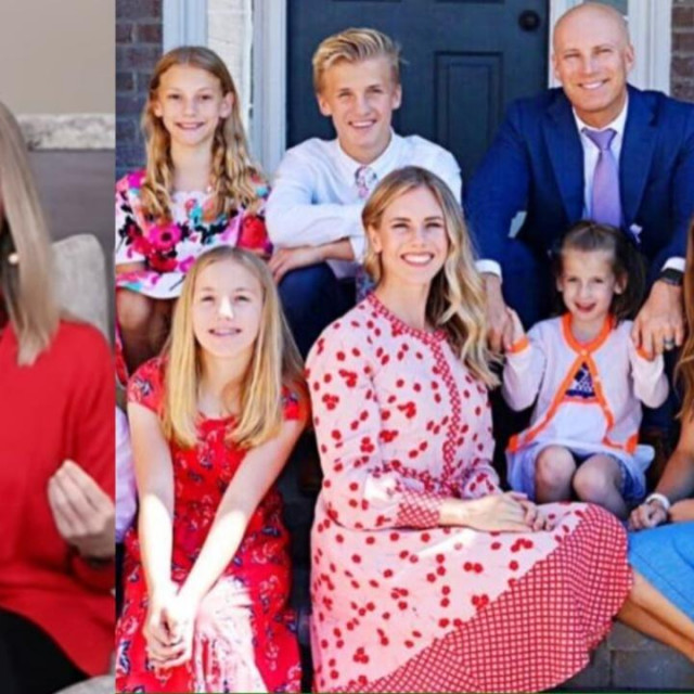 Ruby Franke i partnerica Jodi (lijevo) i njena djeca (fotografije s njenih društvenih mreža)
