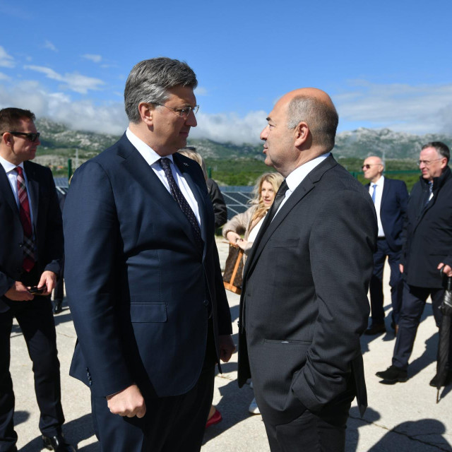 &lt;p&gt;Premijer Andrej Plenković s predsjednikom Uprave HEP-a Franom Barbarićem&lt;/p&gt;