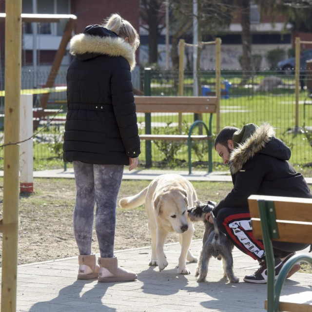 Park za pse u Zagrebu, Ilustracija