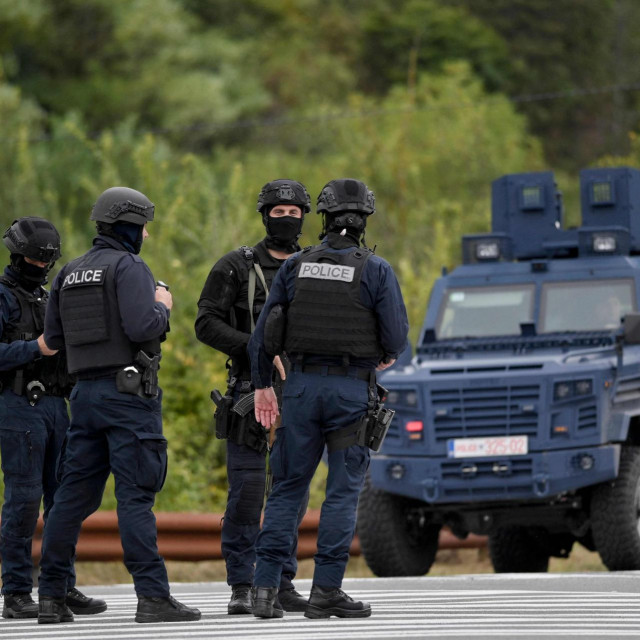&lt;p&gt;Kosovska policija na intervenciji kod Banjske&lt;/p&gt;