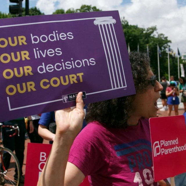 &lt;p&gt;Prosvjedi u Washingtonu za prava žena na pobačaj&lt;/p&gt;