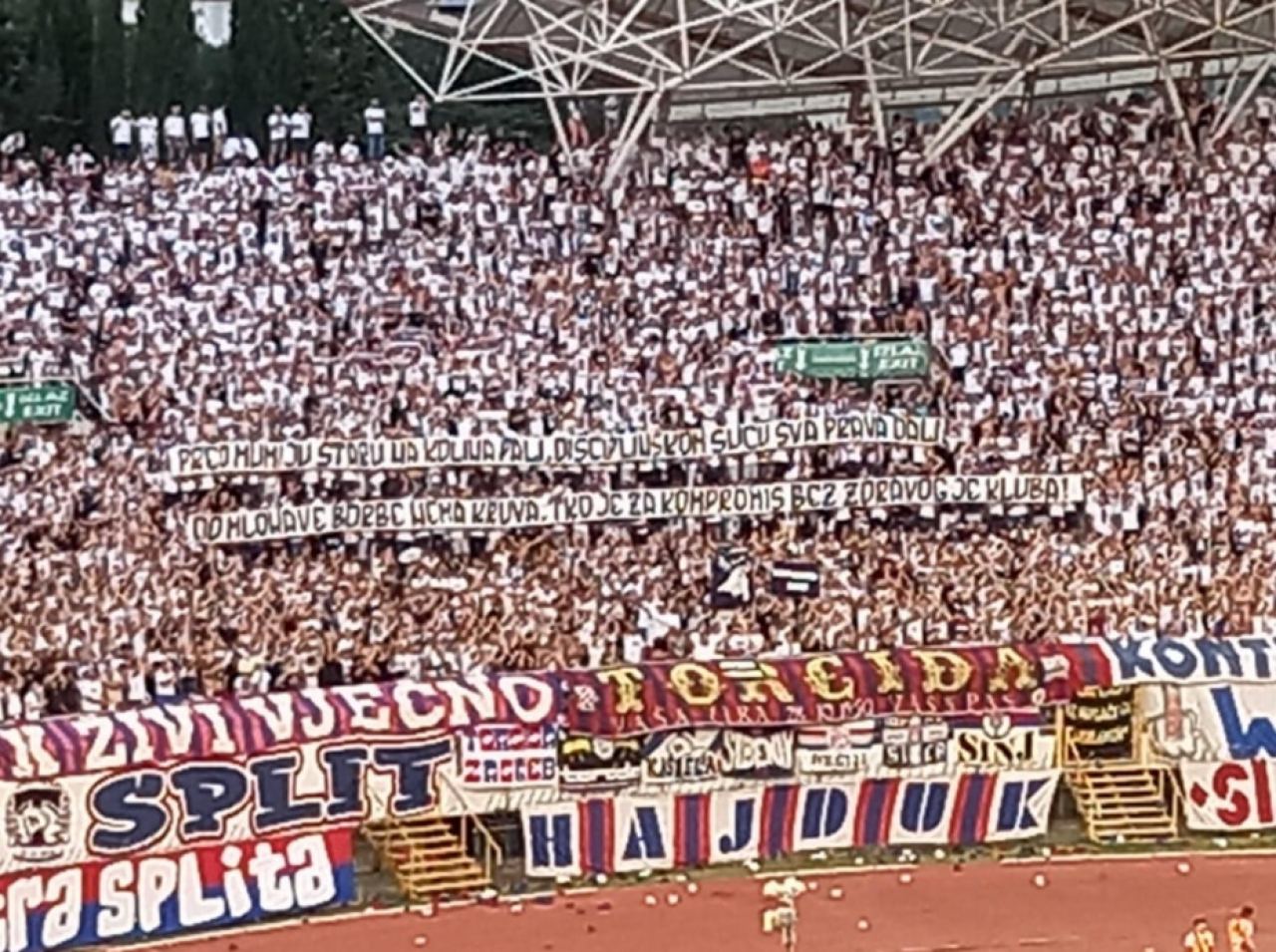 🔴NK HAJDUK Split - Fan club Torcida against fan club BBB (Dinamo