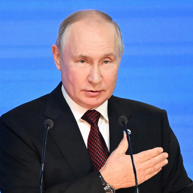 Vladimir Putin tijekom govora u Sočiju