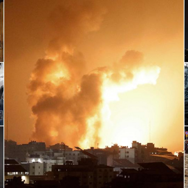 &lt;p&gt;Prizori udara Hamasa na Izrael i uzvratnog udara izraelske vojske na Gazu&lt;/p&gt;