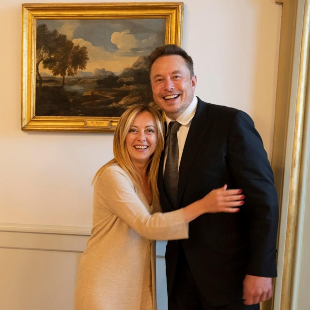 &lt;p&gt;Giorgia Meloni i Elon Musk&lt;/p&gt;
