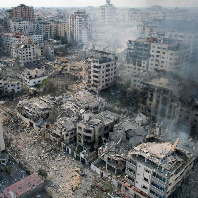 &lt;p&gt;Sravnjene zgrade u Gazi&lt;/p&gt;