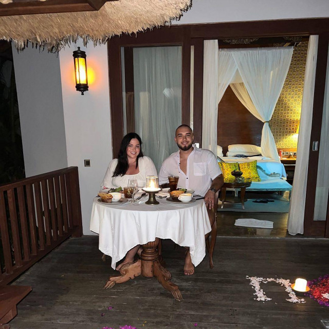 Lucija Šarić Lončarek i suprug Marko Lončarek na Baliju