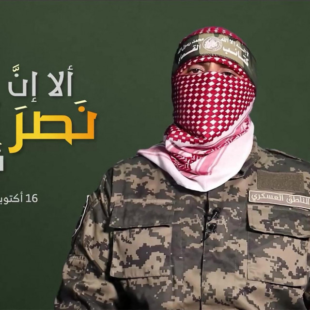 Glasnogovornik oružanog krila Hamasa u video obraćanju o taocima u njihovim rukama