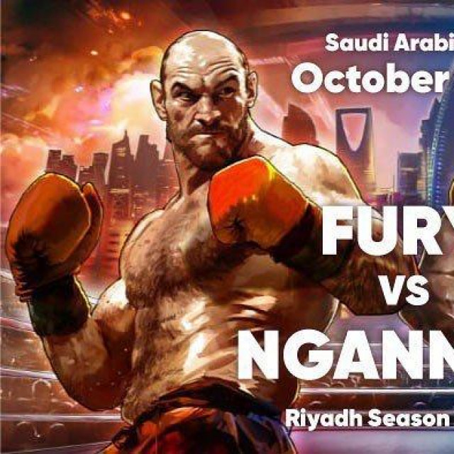 &lt;p&gt;Fury vs. Ngannou - službeni poster&lt;/p&gt;