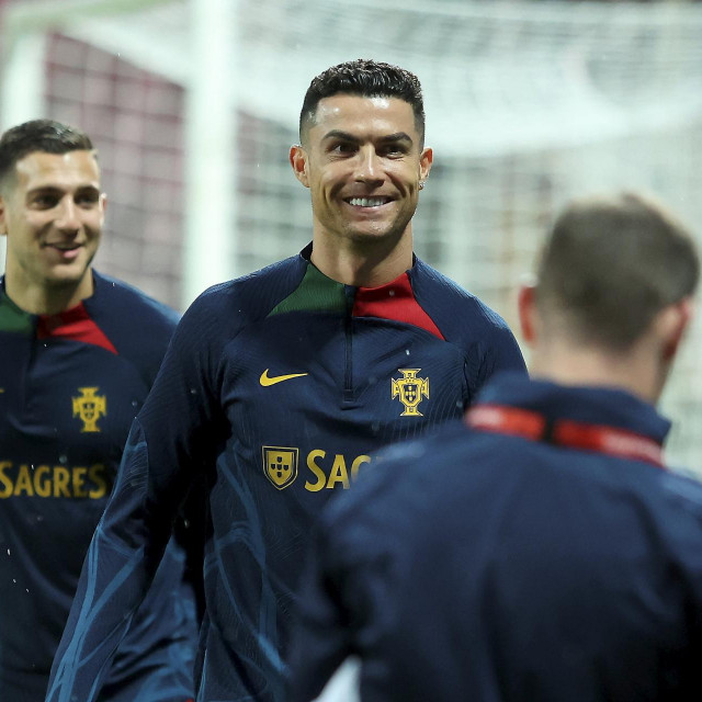 Cristiano Ronaldo na stadionu Bilino polje