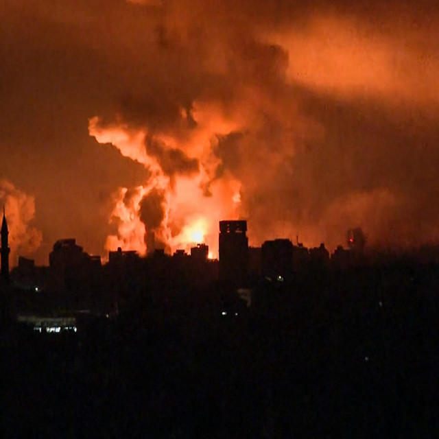 Izraelski napad na Gaza City