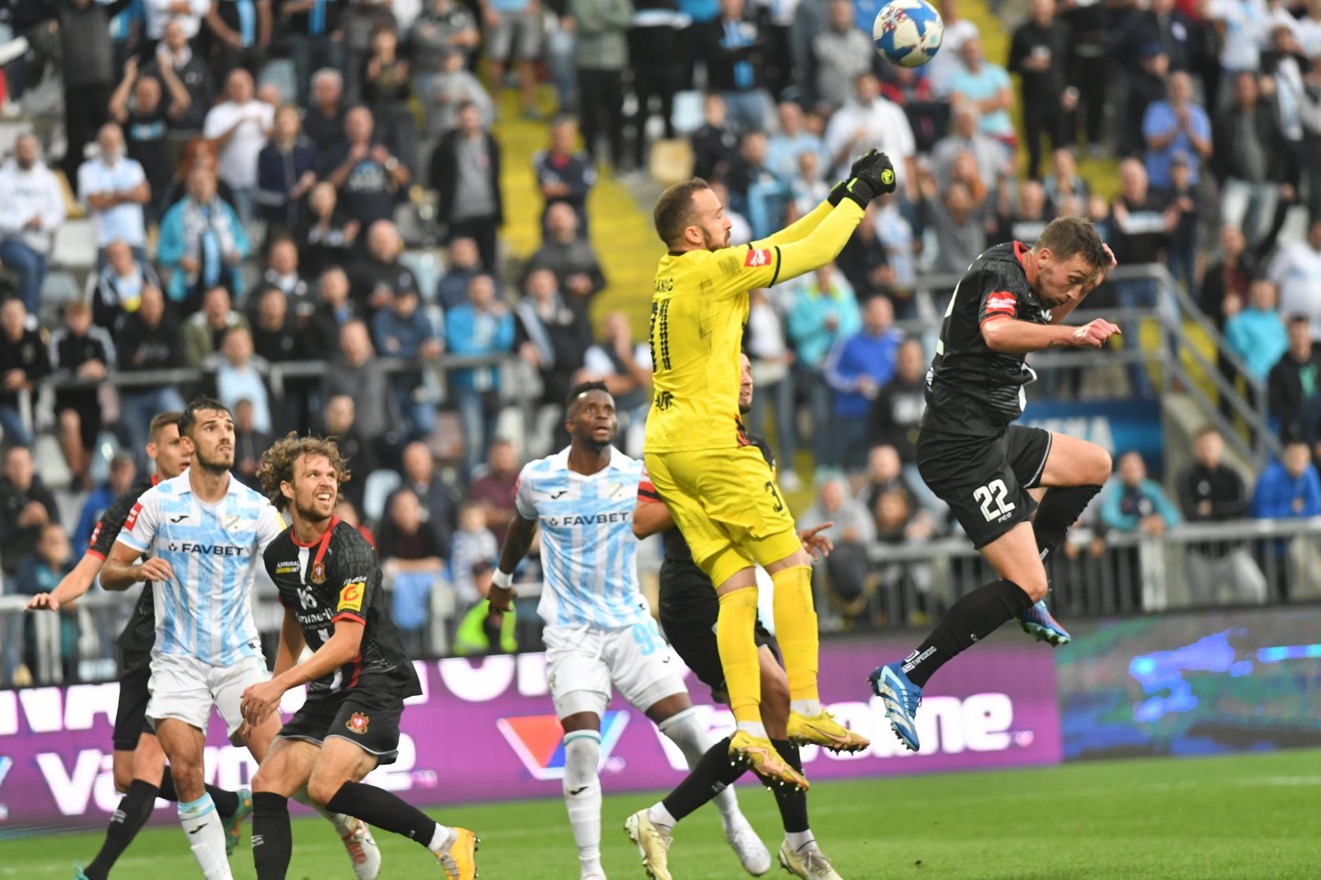 HNK Gorica - Remi na Rujevici. Rijeka - Gorica 1:1.