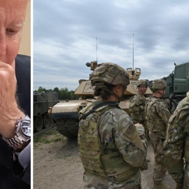 Joe Biden i američki vojnici