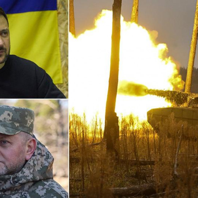 Volodimir Zelenski, Valerij Zalužni, tenk u Ukrajini