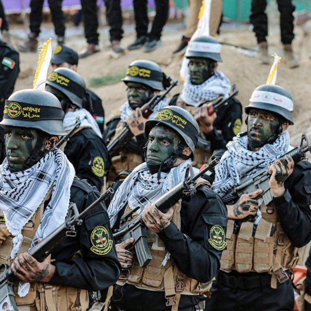 Palestinski militanti iz brigade Al-Quds