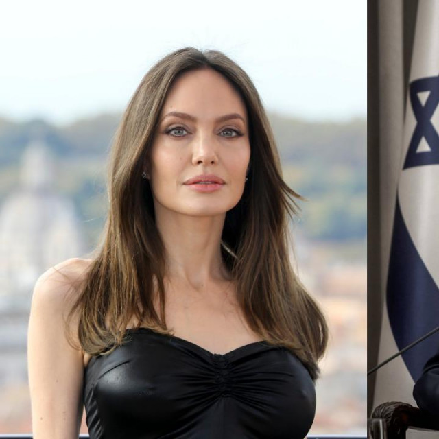 Angelina Jolie i izraelski predsjednik Isaac Herzog