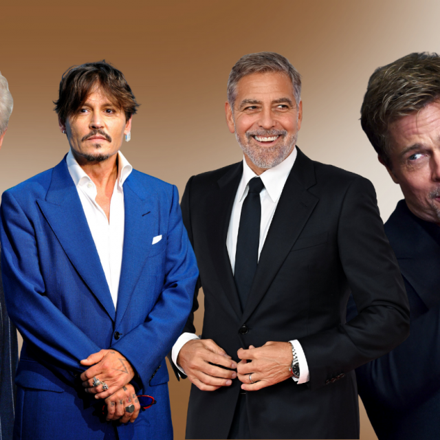 &lt;p&gt;Richard Gere, Johnny Depp, George Clooney, Brad Pitt&lt;/p&gt;
