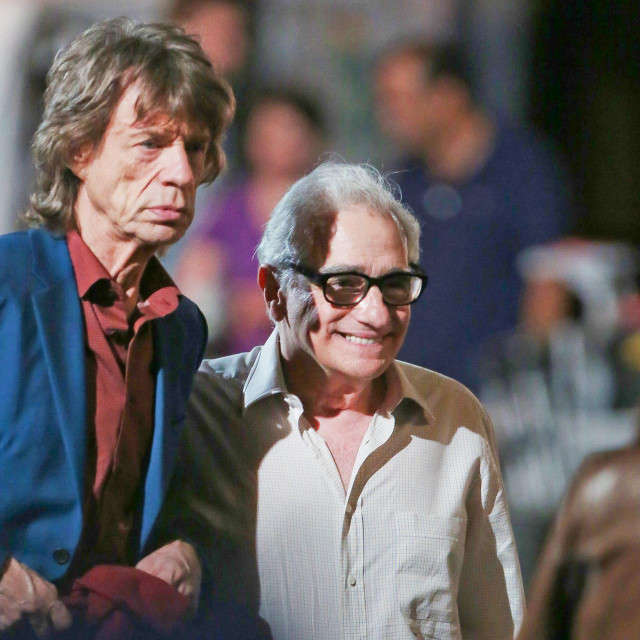 Martin Scorsese i Mick Jagger