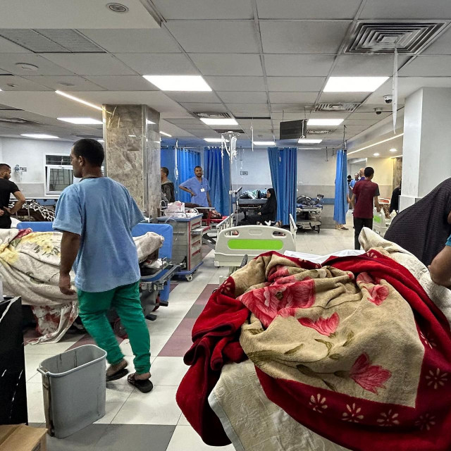 &lt;p&gt;Bolnica Al-Shifa u Gazi&lt;/p&gt;
