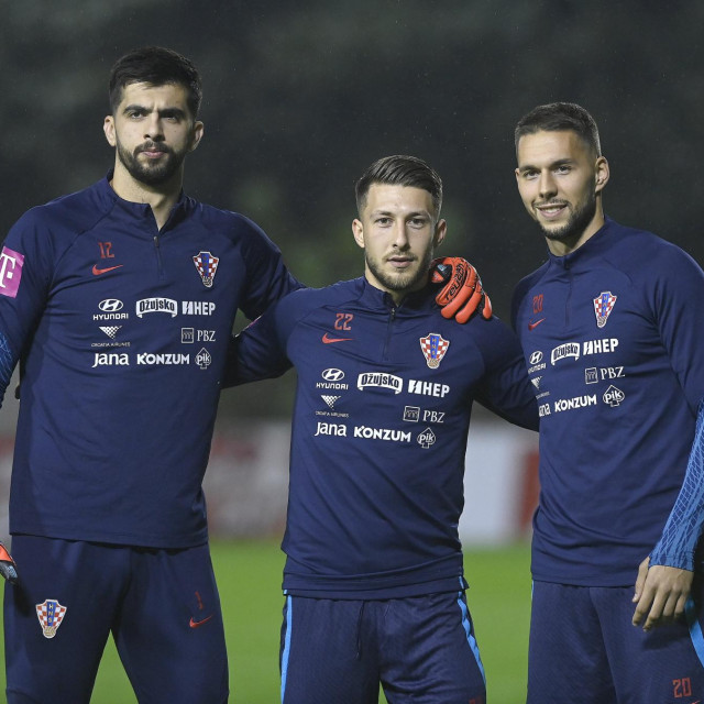 Labrović, Pašalić i Pjaca na treningu reprezentacije