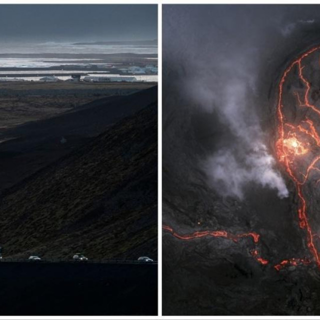 &lt;p&gt;Evakuiraju se kolone vozila, lava na Islandu (arhivska fotografija)&lt;/p&gt;