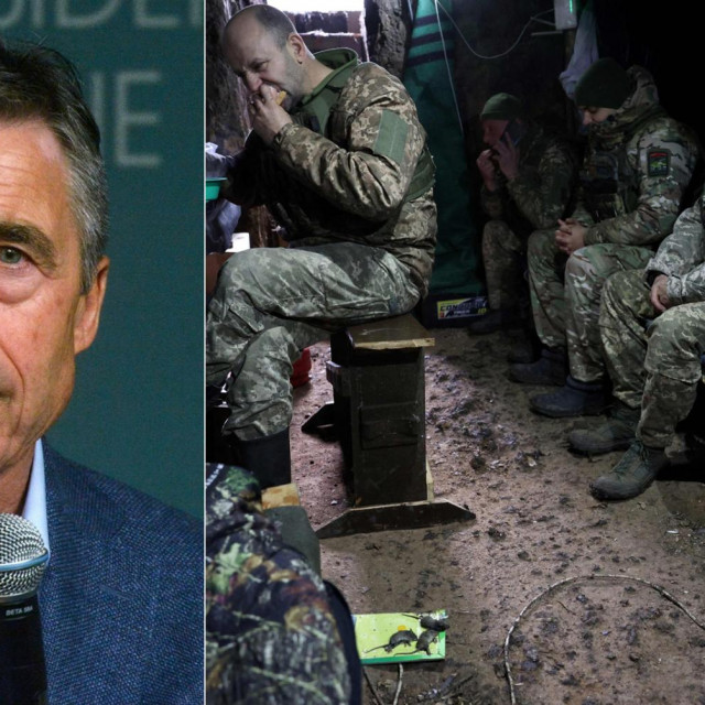 &lt;p&gt;Anders Fogh Rasmussen i ukrajinska vojska&lt;/p&gt;