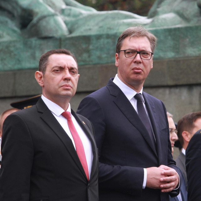 Aleksandar Vulin i Aleksandar Vučić, arhivska fotografija
