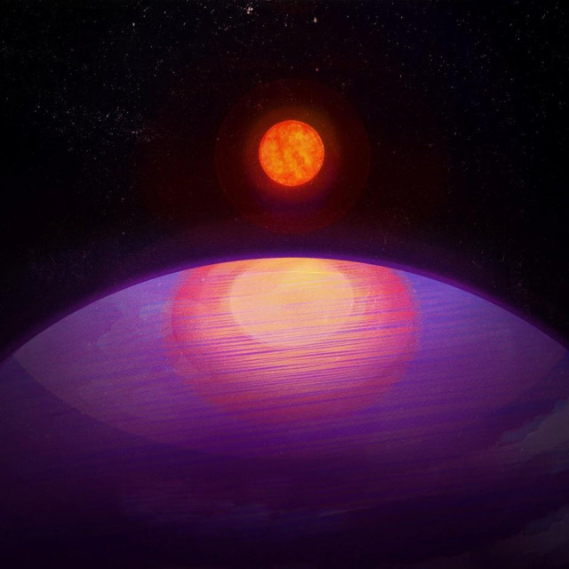 &lt;p&gt;Masivni planet koji kruži oko zvijezde male mase; ilustracija&lt;/p&gt;