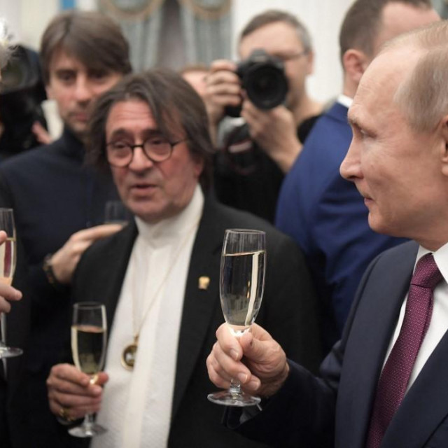 Valerij Gergijev i Vladimir Putin
