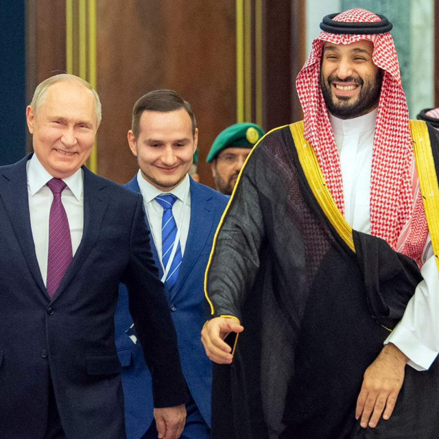 Vladimir Putin i Mohamed bin Salman